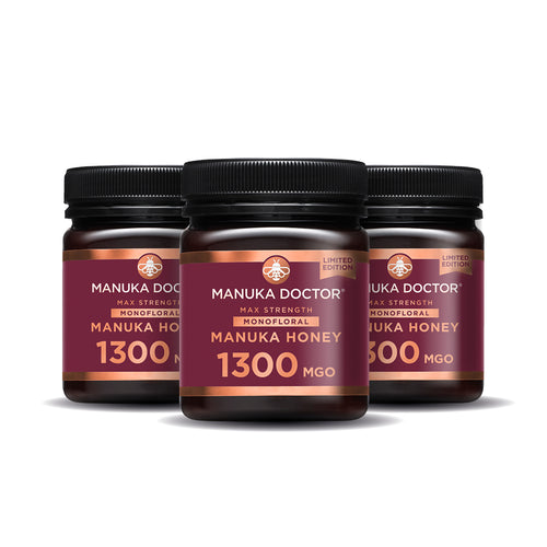 Trio Pack - 1300 MGO Manuka Honey 250g