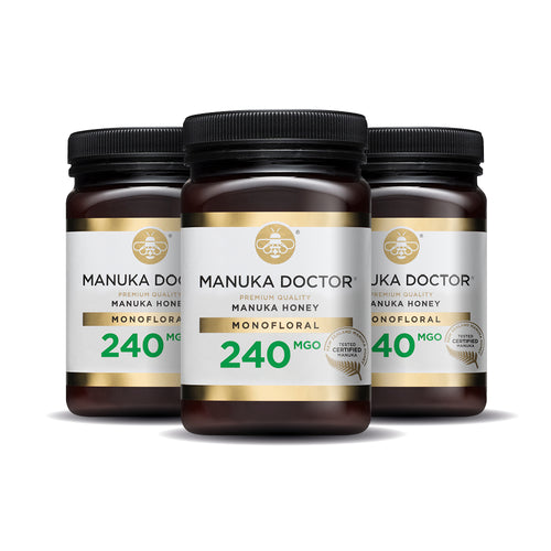 Trio Pack - 240 MGO Manuka Honey 500g