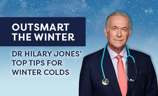 Dr Hilary Jones’ Top Tips for winter colds