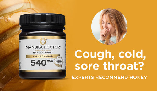 Coughs, Colds, Sore Throats: Experts recommend honey