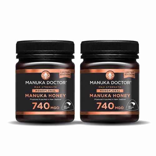 Twin Pack - 740 MGO Manuka Honey 250g