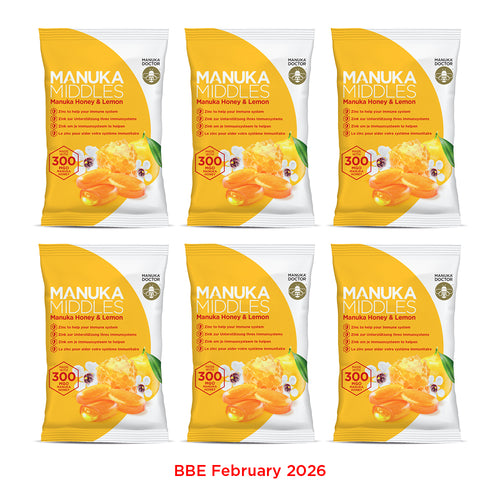 Manuka Lozenges - 6 Pack - BBE February 2026