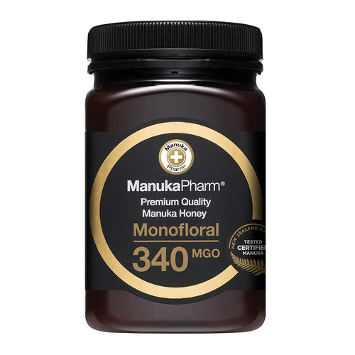Manuka Pharm 340 MGO Manuka Honey 500g - BBE April 2025