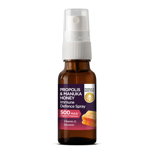 Vitamin D Spray with Manuka Honey & Propolis 500 M.E.D.